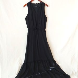 Massimo maxi dress black.